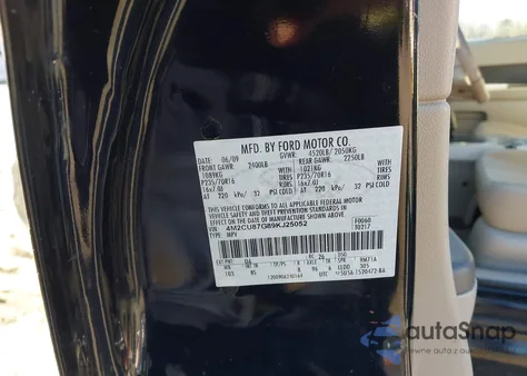 2009 Mercury Mariner Premier V6 from USA, damaged, VIN 4M2CU87G89KJ25052